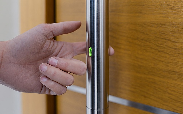 Zutritts­kontrolle bei Elektro Abidovic in Ulm